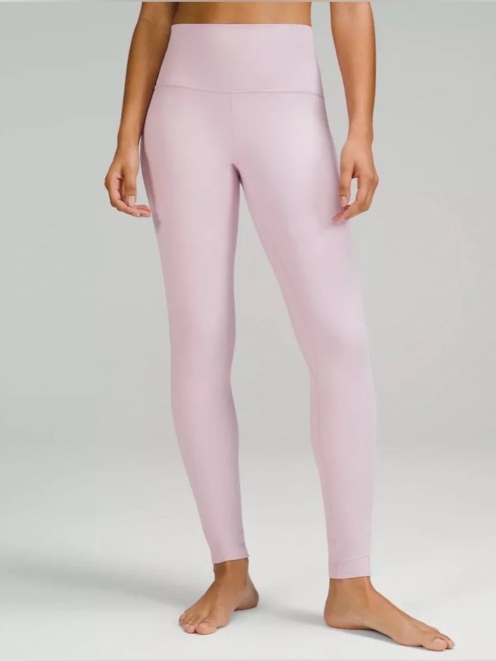 lululemon athletica women’s high waisted align leggings in peony pink